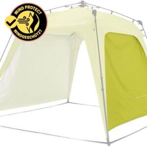 lumaland странична стена за градинска палатка, палатка за къмпинг, зелен