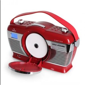 rcd 70 Ретро касетофон с fm радио, cd, mp3 и usb