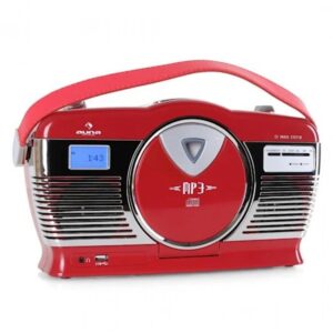 rcd 70 Ретро касетофон с fm радио, cd, mp3 и usb