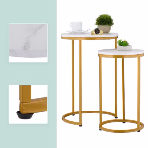 Комплект от 2 масички за кафе relaxdays