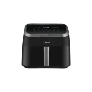 midea mad85000adk – airfryer 9 l, dual zone, heatxpress