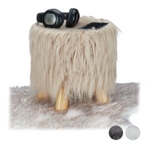 Табуретка от изкуствена кожа