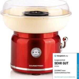 Машина за захарен памук gourmetmaxx за дома