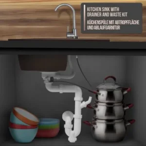 Гранитна мивка aquamarin