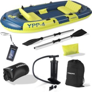 Надуваема лодка hoberg 2 местна/4 местна