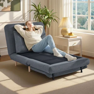 homcom 3 в 1 фотьойл с функция за легло