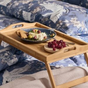 Луксозната бамбукова табла за легло