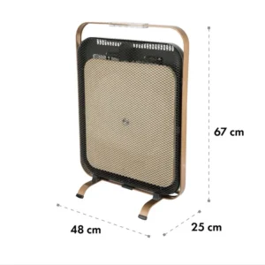 klarstein heatpal Инфрачервен нагревател Меден металик