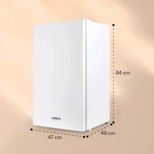 klarstein хладилник с фризер 90л.