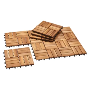 livarno home дървени плочки, подходящи за външна и вътрешна употреба