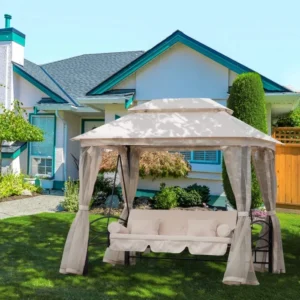 outsunny Беседка люлка с мрежа