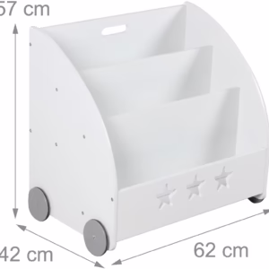 Рафт за книги за деца relaxdays