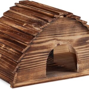 relaxdays Къщичка за таралежи, flamed, хотел за домашни любимци