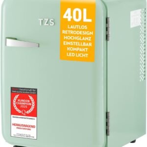 Ретро мини хладилник 40 l silent