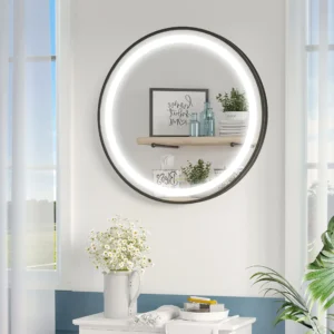 Кръгло led огледало за баня Ø60 см